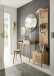 Wandspiegel >Anacortes< in Eiche aus Massivholz,Spiegelglas - 40x40cm (BxT)