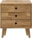 Kommode >Anacortes< in Eiche aus Massivholz - 42x42x35cm (BxHxT)