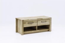 Garderoben-Set >Leduc< in Kernbuche - 252x203x40 (BxHxT)