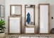 Garderobenpaneel >Nigrita< in Flagstaff Oak - 70x143x30cm (BxHxT)