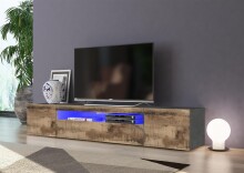 TV-Board >Daiquiri< in Schiefer Nachbildung Ahorn...