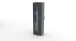 Vitrine >Daiquiri< in Anthrazit-Hochglanz - 45x160x34cm (BxHxT)