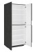 Garderobenschrank >Piacenza< in Schiefer Nachbildung - 81x168x38cm (BxHxT)