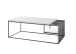 Couchtisch >Jurien Bay< in Weiß matt lackiert - 120x40x60cm (BxHxT)