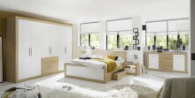 Kleiderschrank >Frieda< in Artisan Eiche - 289x225x59cm (BxHxT)