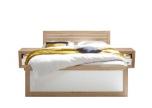 Bett >Frieda< in Artisan Eiche - 307x94x206cm (BxHxT)