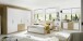 Bett >Frieda< in Artisan Eiche - 307x94x206cm (BxHxT)