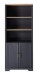 Aktenschrank >Jasmin< in Graphit - 86x204x38cm (BxHxT)