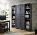 Aktenregal >Jasmin< in Graphit - 43x204x38cm (BxHxT)