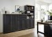 Aktenschrank >Jasmin< in Graphit - 86x127x38cm (BxHxT)