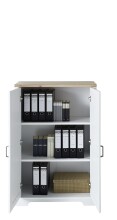 Aktenschrank >Jasmin< in Pinie hell - 86x127x38cm (BxHxT)