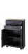 Aktenschrank >Jasmin< in Graphit - 86x127x38cm (BxHxT)