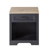 Rollcontainer >Jasmin< in Graphit - 54x62x39cm (BxHxT)