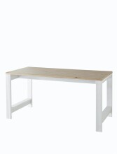 Schreibtisch >Jasmin< in Pinie hell - 160x76x80cm (BxHxT)