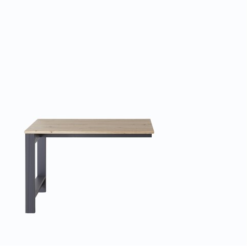 Schreibtisch >Jasmin< in Graphit - 120x76x50cm (BxHxT)