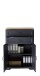 Regal-Set >Jasmin< in Graphit - 258x204x38cm (BxHxT)