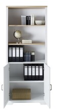 Regal-Set >Jasmin< in Pinie hell - 258x204x38cm (BxHxT)