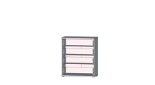 Kommode >Tembi< in Sonoma Eiche - 73,7x85,5x34,8cm (BxHxT)