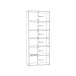 Regal >Tembi< in Sonoma Eiche - 73,7x197,5x34,8cm (BxHxT)