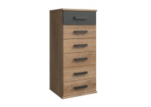 Kommode >Cheston< in Plankeneiche - 46x103x40cm...