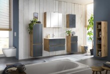 Seitenregal >Oulu< in Wotaneiche - 25x130x35cm (BxHxT)