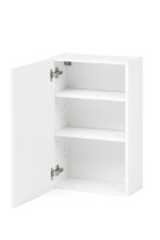 Hängeschrank >Kopenhagen< in Matt Weiß -...