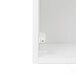 Hängeschrank >Kopenhagen< in Matt Weiß - 40x64x20cm (BxHxT)