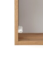 Hängeschrank >Kopenhagen< in Matt Weiß - 40x64x20cm (BxHxT)