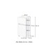 Unterschrank >Kopenhagen< in Wotaneiche - 40x79x35cm (BxHxT)