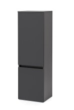 Midischrank >Kopenhagen< in Matt Grau - 40x130x35cm...
