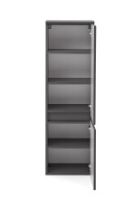Midischrank >Kopenhagen< in Matt Grau - 40x130x35cm (BxHxT)