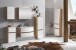 Midischrank >Kopenhagen< in Matt Weiß - 40x130x35cm (BxHxT)