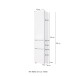 Seitenschrank >Kopenhagen< in Wotaneiche - 40x180x35cm (BxHxT)