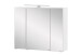 Spiegelschrank >Kopenhagen< in Weiß - 80x64x20cm (BxHxT)