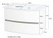 Waschtisch-Set >Kopenhagen< in Matt Grau - 80x53x49cm (BxHxT)