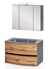 Badezimmer-Set >Kopenhagen< in Wotaneiche -...