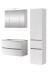 Badezimmer-Set >Kopenhagen< in Matt Weiß - 80x200x49cm (BxHxT)