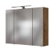 Badezimmer-Set >Kopenhagen< in Matt Weiß - 80x200x49cm (BxHxT)