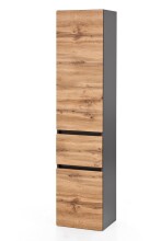 Badezimmer-Set >Kopenhagen< in Wotaneiche - 80x200x49cm (BxHxT)