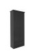 Mehrzweckschrank >Vitoria< in Anthrazit - 80x200x39cm (BxHxT)