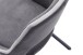 Esszimmerstuhl >Agrafa< (2-er Set) in Grau aus Metall - 58x90x60cm (BxHxT)