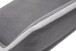 Esszimmerstuhl >Agrafa< (2-er Set) in Grau aus Metall - 58x90x60cm (BxHxT)