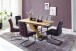Esszimmerstuhl >Salta< (2-er Set) in Merlot aus Metall - 48x96x64cm (BxHxT)