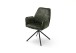 Polsterdrehstuhl >Ottawa< (2-er Set) in Olive aus Metall - 60x89x64cm (BxHxT)