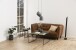 Satztisch >Inverness< in Schwarz matt aus MDF Metall - 50x45x50cm (BxHxT)