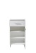 Schuhschrank >Cacak< in Weiß - 58x101,5x35cm (BxHxT)