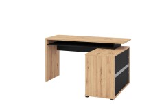 Schreibtisch >Paracin< in Artisan Eiche - 135x75,5x50cm (BxHxT)