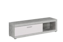 TV-Board >Ruma< in Beton - 162x43x41,6cm (BxHxT)