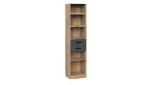 Regal >Lothar< in Plankeneiche - 47x198x38cm (BxHxT)