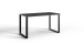 Schreibtisch >Nickola< in Graphit - 140x75x70cm (BxHxT)